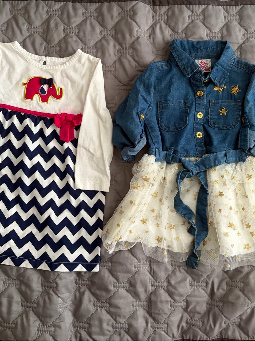 Nursery Rhyme and Real Love dresses